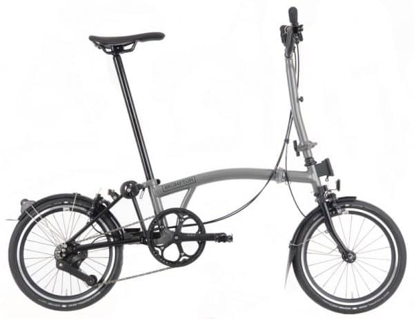 Brompton P-Line Urban Klapprad Grau Modell 2022