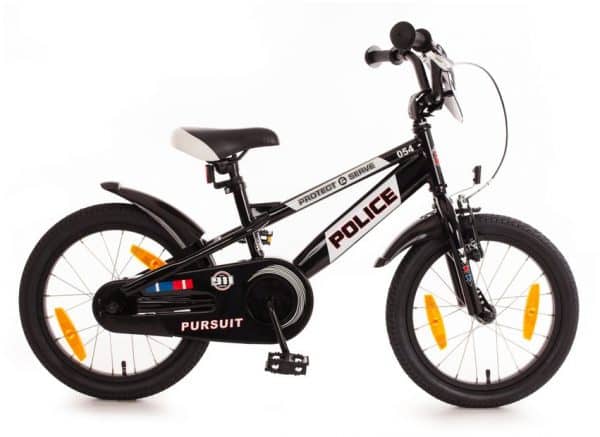 Bachtenkirch Police 16"" Kinderfahrrad Schwarz Modell 2020