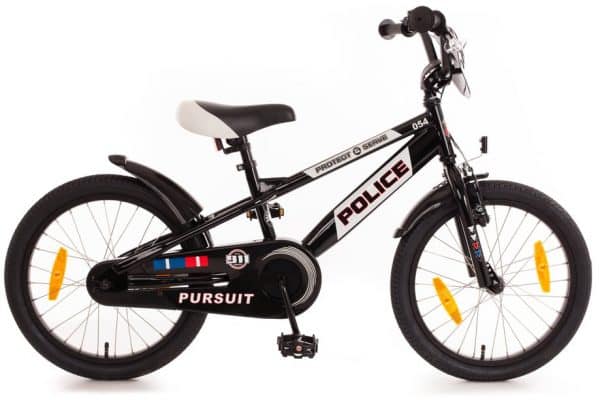 Bachtenkirch Police 18"" Kinderfahrrad Schwarz Modell 2020