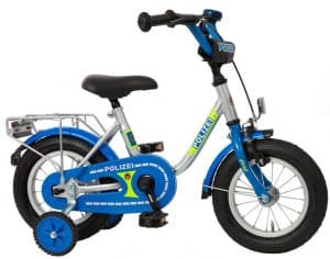 Bachtenkirch Polizei 12"" Kinderfahrrad Blau Modell 2019