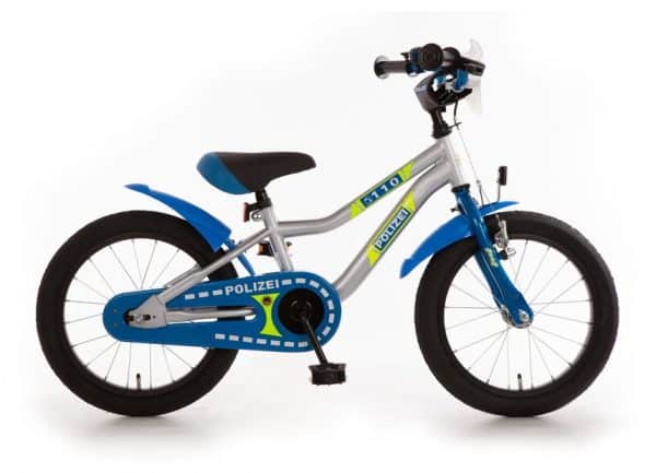 Bachtenkirch Polizei 16"" Kinderfahrrad Blau Modell 2019