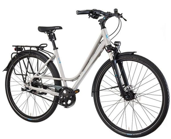 Gudereit Premium 8.0 evo Citybike Grau Modell 2022