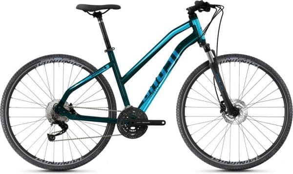 Ghost Square Cross Base AL W Crossbike Blau Modell 2022