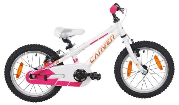 Carver Strict 16 W Kinderfahrrad Weiß Modell 2019