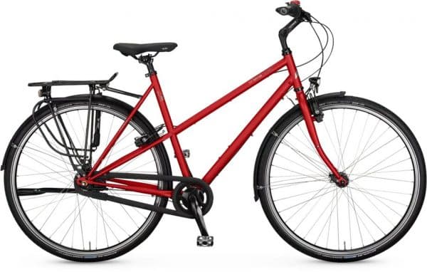 VSF-fahrradmanufaktur T-300 Premium HS22 Citybike Rot Modell 2022
