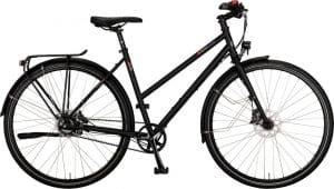 VSF-fahrradmanufaktur T-700 Disc Gates Citybike Schwarz Modell 2022