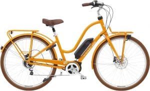 Electra Townie Commute Go! 5i EQ Step-Thru E-Bike Orange Modell 2022