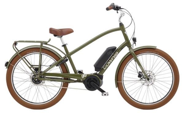 Electra Townie Go! 5i EQ Step-Over E-Bike Grün Modell 2022