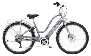 Electra Townie Path Go! 10D EQ Step-Thru E-Bike Silber Modell 2022
