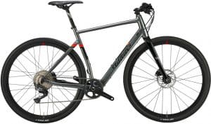 Wilier Triestina Hybrid - GRX 1x11 - NDR28 - Flatbar E-Bike Grau Modell 2022