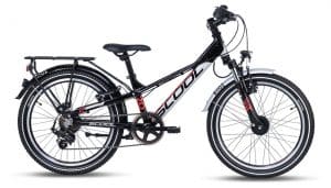 S'cool troX EVO 20-7S Kinderfahrrad Schwarz Modell 2022