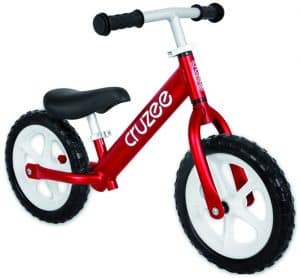 CRUZEE two 12"" Balance Bike Kinderlaufrad Rot Modell 2021