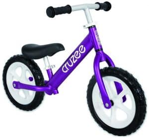 CRUZEE two 12"" Balance Bike Kinderlaufrad Lila Modell 2021