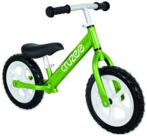 CRUZEE two 12"" Balance Bike Kinderlaufrad Grün Modell 2021