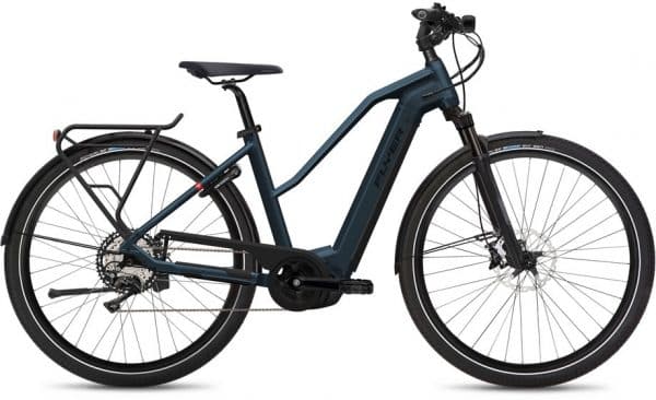 Flyer Upstreet4 7.70 - Kiox E-Bike Blau Modell 2021