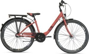 S'cool Wave steel Limited 26-3 Jugendfahrrad Rot Modell 2021