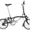 Brompton C-Line Explore mit Gepäckträger Klapprad Schwarz Modell 2022