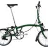 Brompton C-Line Explore mit Gepäckträger Klapprad Grün Modell 2022
