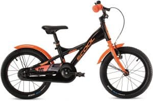 S'cool XXlite 16-1S Kinderfahrrad Schwarz Modell 2022