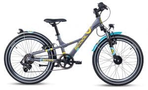 S'cool XXlite 20-7S Kinderfahrrad Grau Modell 2022