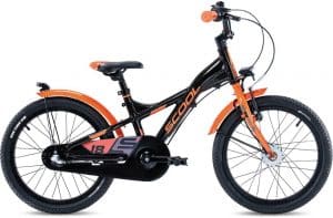 S'cool XXlite Street 18-3S Kinderfahrrad Schwarz Modell 2022