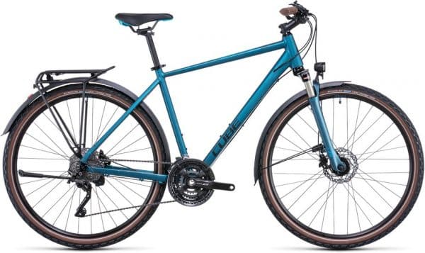 Cube Nature EXC Allroad Trekkingrad Blau Modell 2022