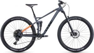 Cube Stereo 120 Pro Mountainbike Grau Modell 2022