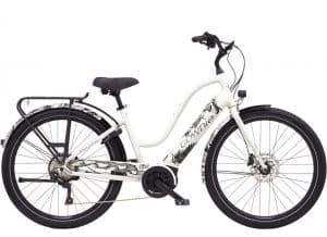 Electra Townie Path Go! 10D EQ Step-Thru E-Bike Weiß Modell 2022