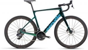 Cervelo Caledonia-5 Force eTap AXS Rennrad Grün Modell 2022