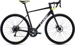 Cube Attain Race Rennrad Schwarz Modell 2022