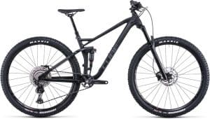 Cube Stereo 120 Race Mountainbike Schwarz Modell 2022