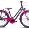S'cool chiX twin 24-7S Kinderfahrrad Grau Modell 2022