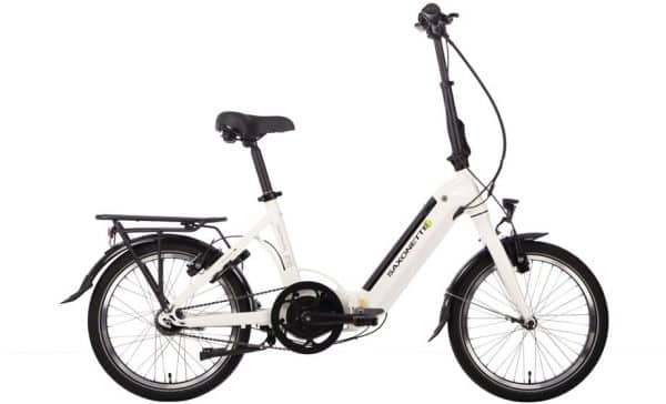 Saxonette Compact Premium Plus E-Bike Weiß Modell 2022