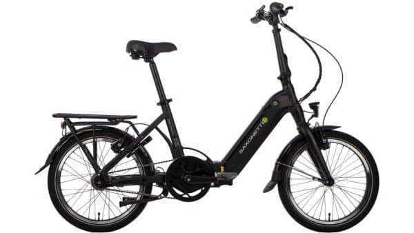 Saxonette Compact Premium Plus E-Bike Schwarz Modell 2022