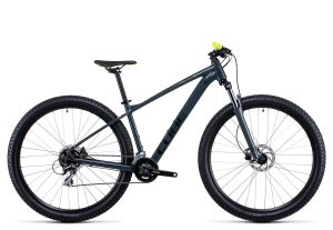 Cube Aim Pro 2022 | 27.5 Zoll | grey´n´flashyellow | 16 Zoll Radgröße