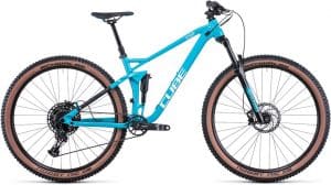 Cube Stereo 120 Pro Mountainbike Blau Modell 2022