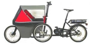 Wike Electric Salamander Cycle Stroller Rot Modell 2020