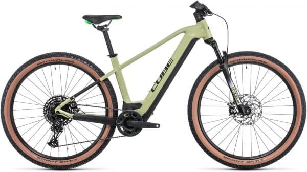 Cube Reaction Hybrid EXC 29 E-Bike Grün Modell 2022