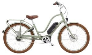 Electra Townie Go! 5i EQ Step-Thru E-Bike Grün Modell 2022