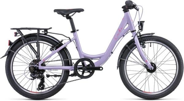 Cube Ella 200 Kinderfahrrad Lila Modell 2022