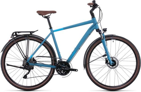 Cube Touring EXC Trekkingrad Blau Modell 2022