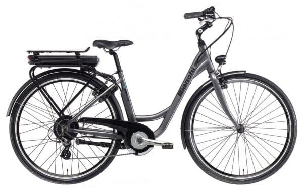 Bianchi E-Spillo City E-Bike Grau Modell 2022