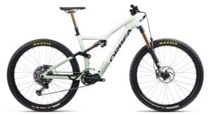 Orbea Rise M-Team E-Bike Weiß Modell 2021