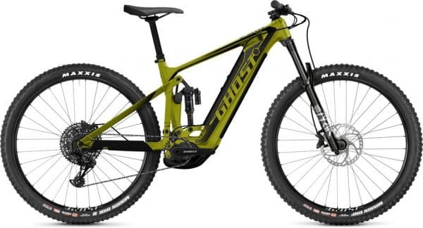 Ghost E-Riot Trail CF Advanced E-Bike Grün Modell 2021