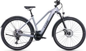 Cube Nuride Hybrid EXC 625 Allroad E-Bike Silber Modell 2022