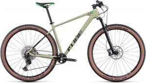 Cube Reaction C:62 Race Mountainbike Grün Modell 2022