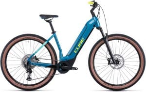 Cube Reaction Hybrid Race 625 E-Bike Blau Modell 2022