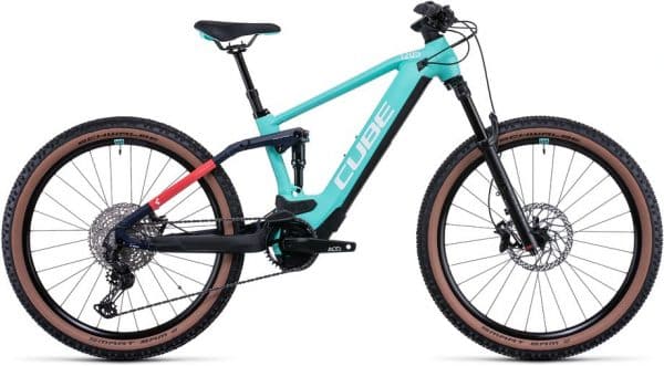 Cube Stereo Hybrid 120 SL 625 E-Bike Aqua Modell 2022