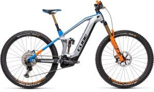 Cube Stereo Hybrid 140 HPC Actionteam 625 Nyon E-Bike Grau Modell 2021