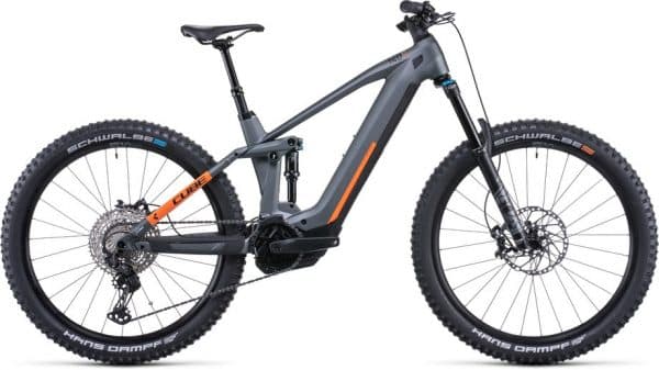 Cube Stereo Hybrid 140 HPC SL 625 E-Bike Grau Modell 2022